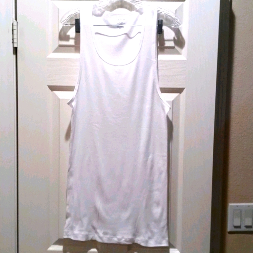 Calvin Klein L White Under Shirt/ Tank